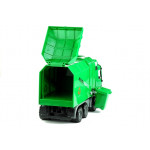 Smetiarske auto s košom - zelené